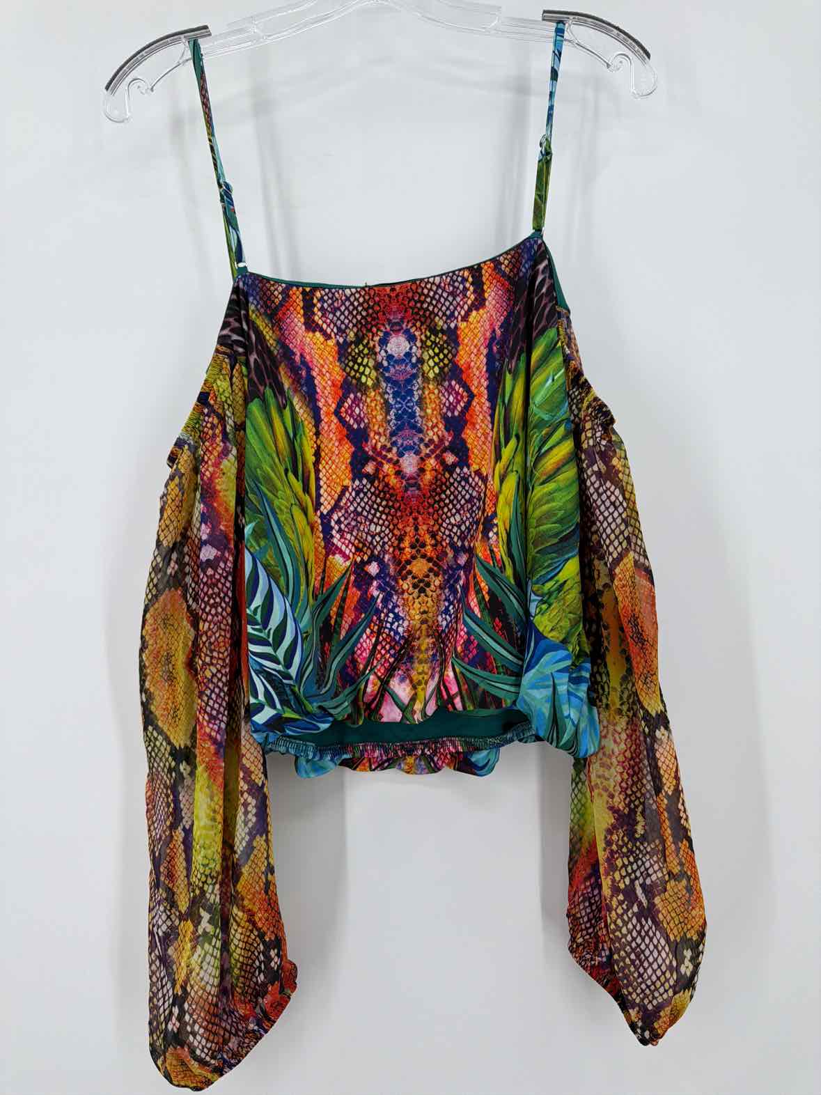 Pre-Owned Venus Green Size Large Blouse | True Fashionistas.