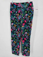 Pre-Owned Lilly Pulitzer Black Size 8 Printed Pants | True Fashionistas.
