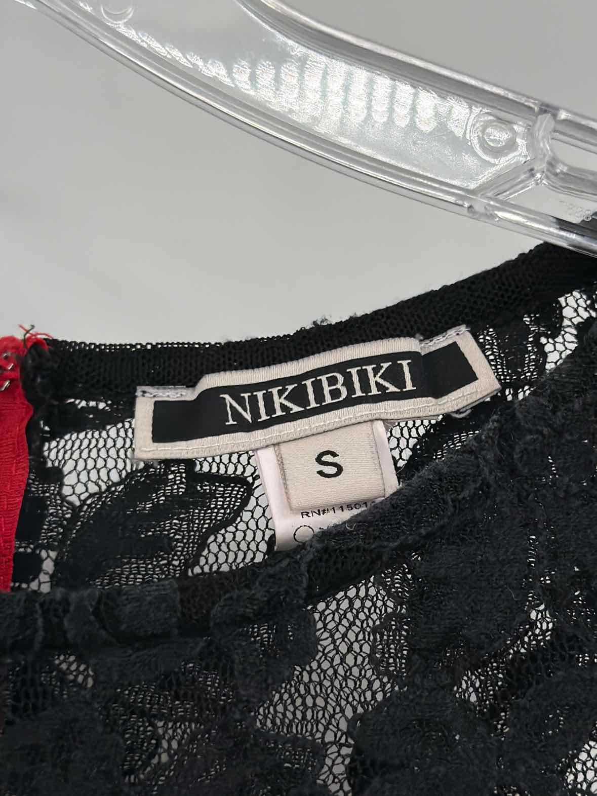 Pre-Owned Nikibiki Red Size Small Cocktail Short Sleeveless Dress | True Fashionistas.