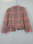 Pre-Owned Brooks Brothers Pink Size 10 Boucle Blazer | True Fashionistas.