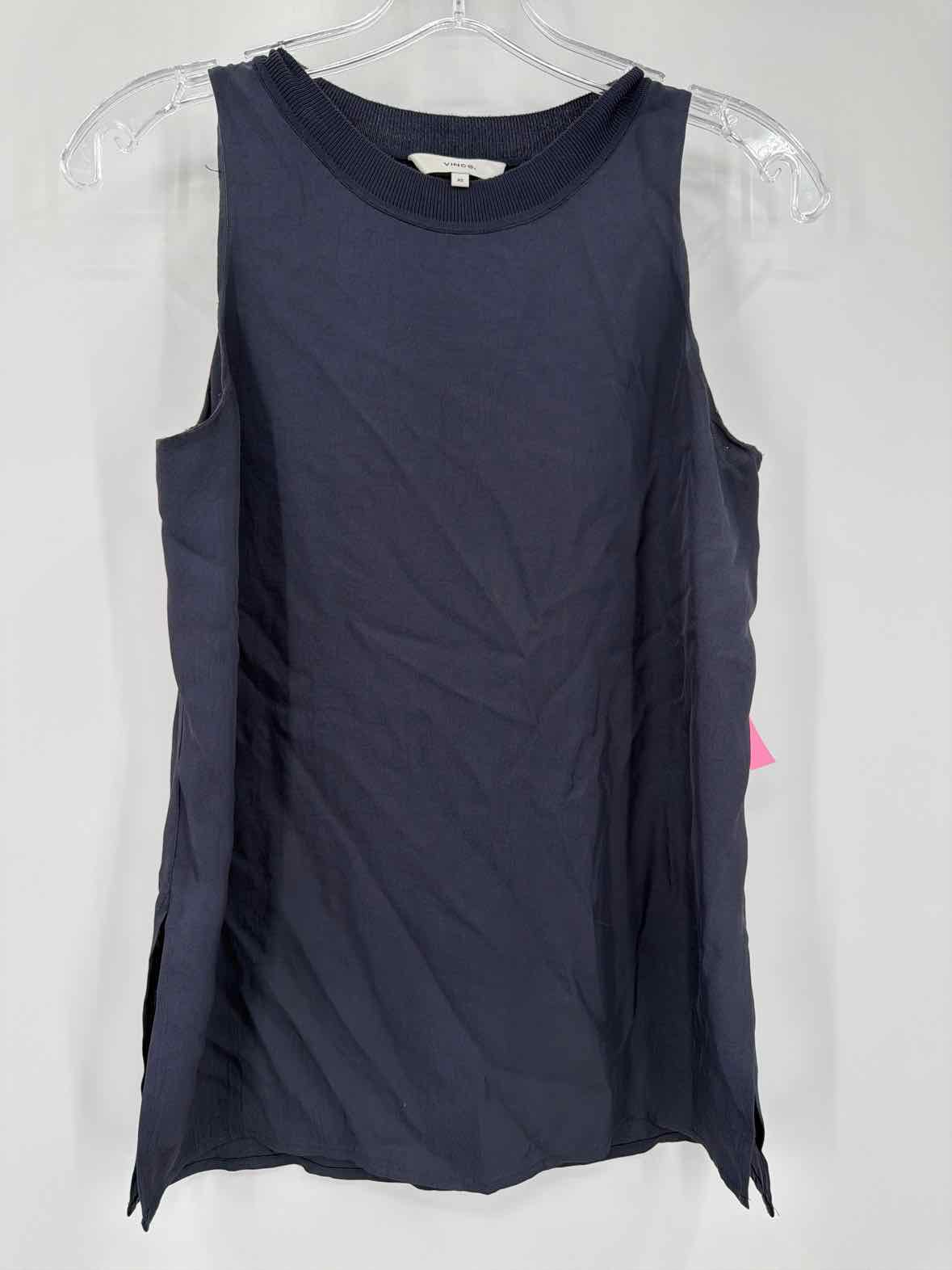Pre-Owned Vince Navy Size XS Tank Top | True Fashionistas.