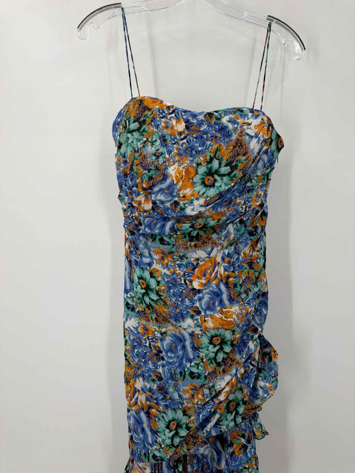Pre-Owned Ungaro Blue Size Small Long Sleeveless Dress | True Fashionistas.