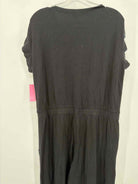 Pre-Owned Worth Black Size Medium Short Sleeve Jumpsuit | True Fashionistas.