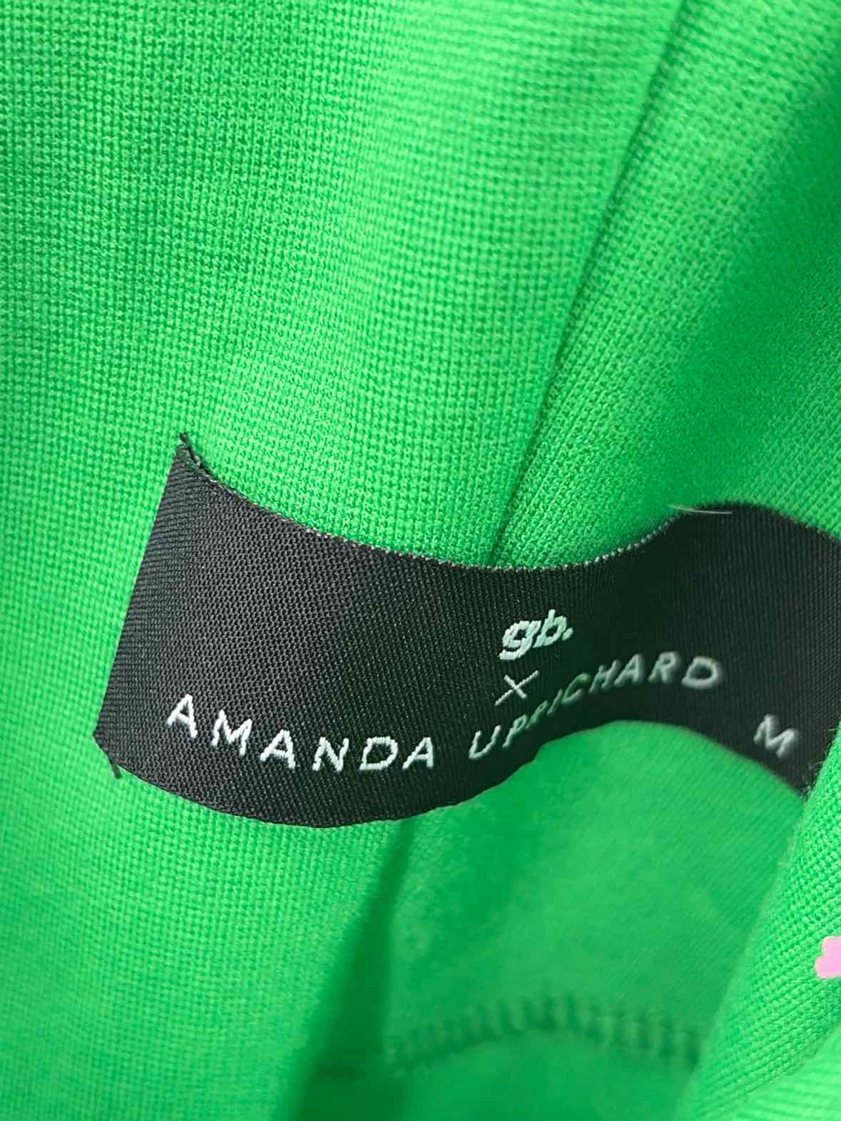 gb. x Amanda Uprichard Green Size Medium Knee Length Sleeveless Dress gb. x Amanda Uprichard Green Size Medium Knee Length Sleeveless Dress
