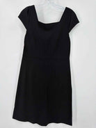 Pre-Owned Boston Proper Black Size 8 Short Sleeveless Dress | True Fashionistas.
