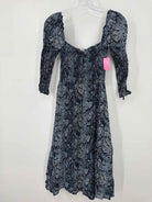 Pre-Owned Reformation Navy Size XS Long Long Sleeve Dress | True Fashionistas.