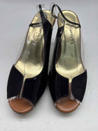 Pre-Owned Marilyn's Black Size 6.5 Slingback Heels | True Fashionistas.