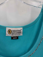 Christine Alexander Blue Size Medium Tank Top | True Fashionistas.