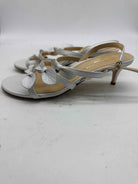 Pre-Owned Marion Parke White Size 36 Slingback Heels | True Fashionistas.