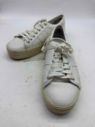 Pre-Owned Saint Laurent White Size 8.5 Fashion Sneaker Athletic Shoes | True Fashionistas.