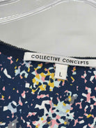 Pre-Owned Collective Concepts Navy Size Large Tank Top | True Fashionistas.