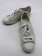 Pre-Owned Gucci White Size 4.5 Fashion Sneaker Athletic Shoes | True Fashionistas.