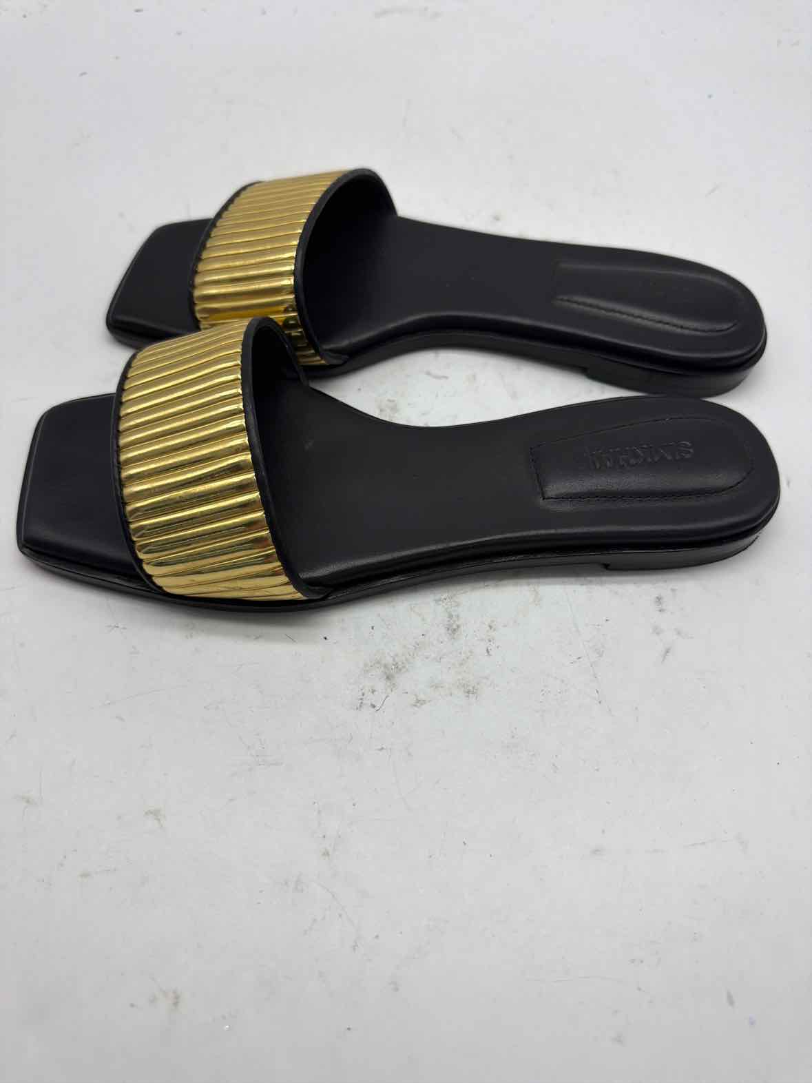 Pre-Owned Simkhai Black Size 6 Mule Flats | True Fashionistas.