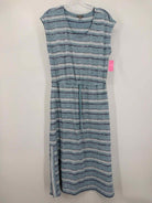 Pre-Owned T By Talbots Blue Size Small Midi Sleeveless Dress | True Fashionistas.