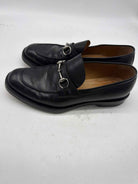 Pre-Owned Gucci Black 9 Slip On Men's Dress Shoes | True Fashionistas.