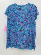 Lilly Pulitzer Blue Size Medium T-shirt | True Fashionistas.