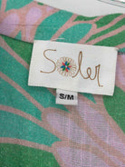Pre-Owned Soler Green Size S/M Long Short Sleeve Dress | True Fashionistas.