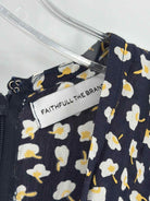 Pre-Owned Faithful The Brand Navy Size 2 Short Short Sleeve Dress | True Fashionistas.