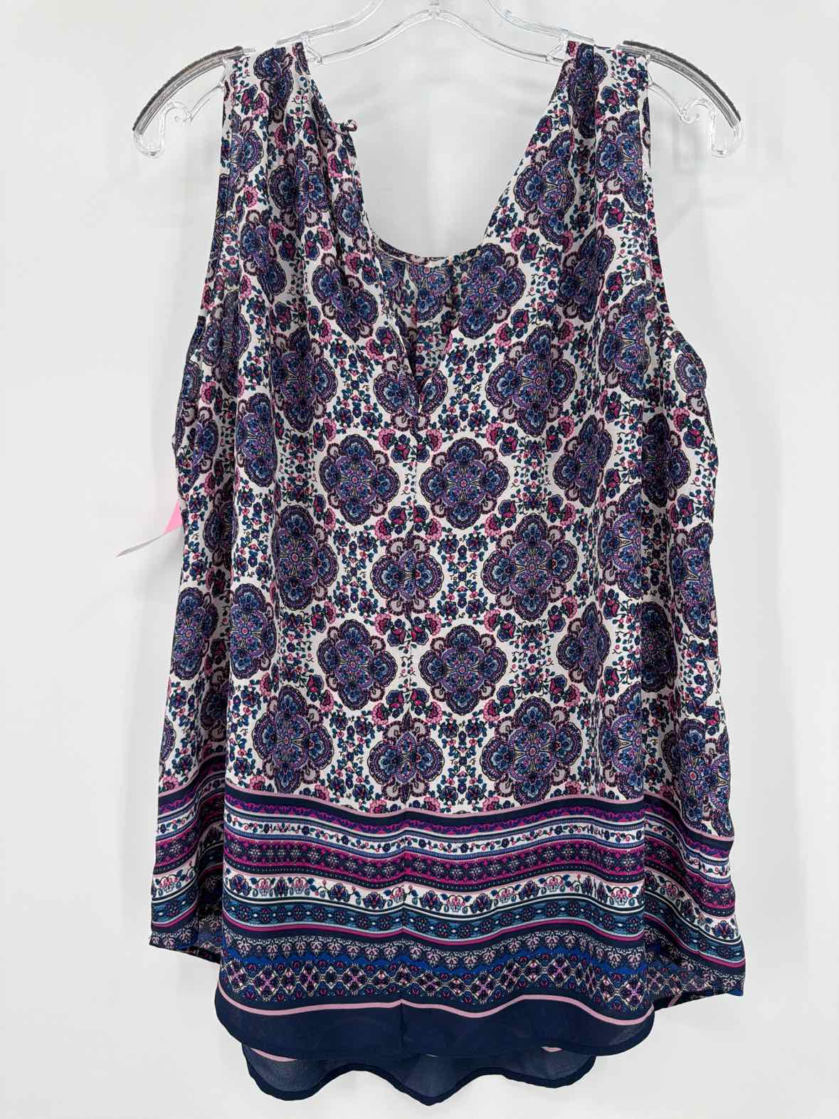 Pre-Owned DR2 Blue Size Large Tank Top | True Fashionistas.