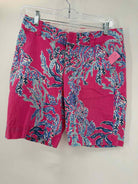 Pre-Owned Lilly Pulitzer Pink Size 00 Printed Shorts | True Fashionistas.