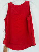 Pre-Owned The Eight Senses Red Size Small Tank Top | True Fashionistas.