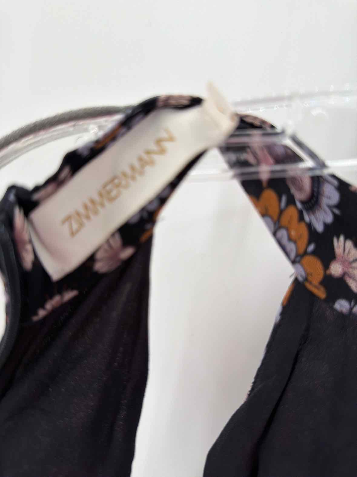 Pre-Owned Zimmermann Black Size 0 Long Sleeveless Dress | True Fashionistas.