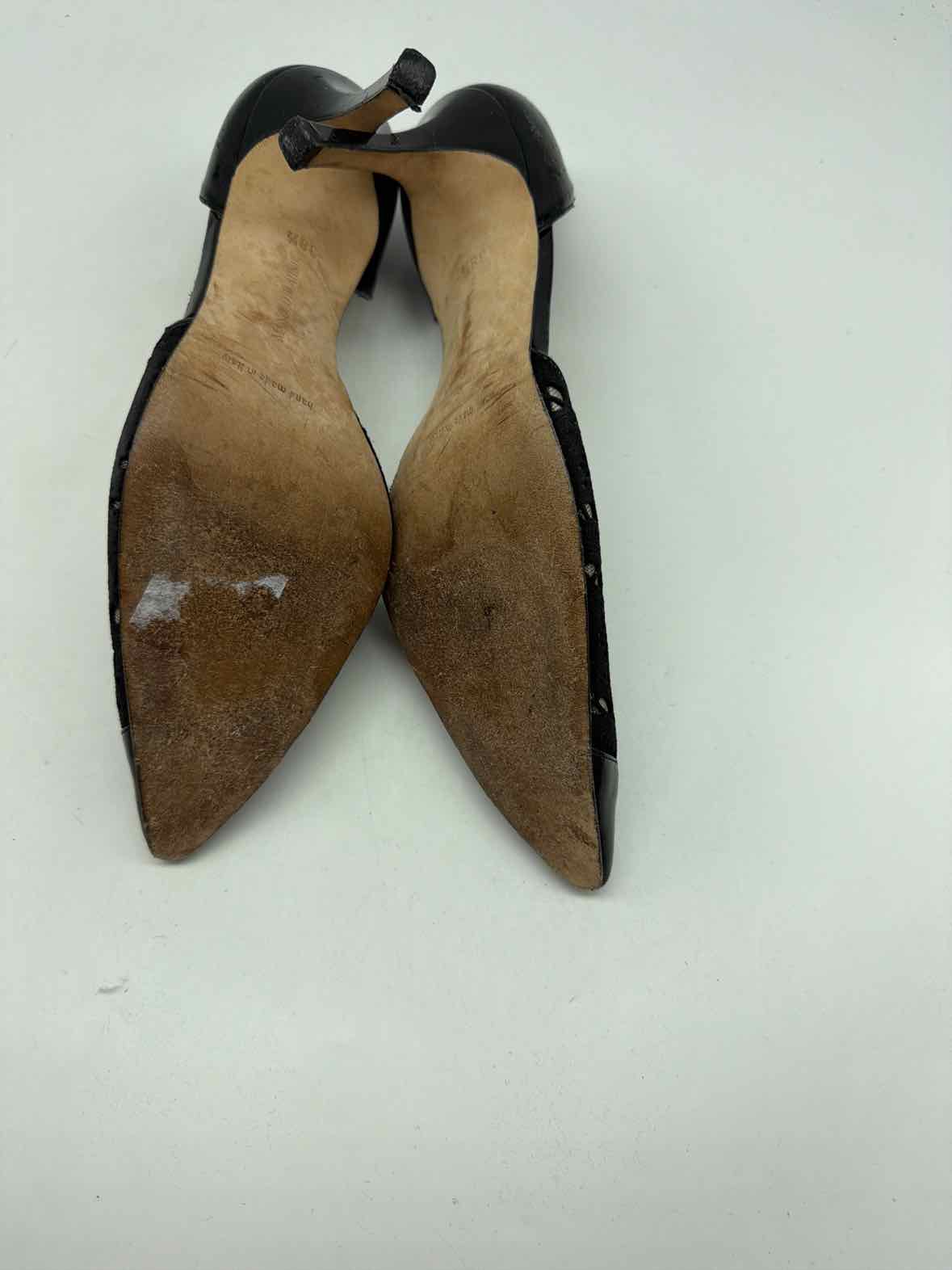 Pre-Owned Manolo Blahnik Black Size 38.5 D'orsay Heels | True Fashionistas.