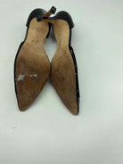 Pre-Owned Manolo Blahnik Black Size 38.5 D'orsay Heels | True Fashionistas.