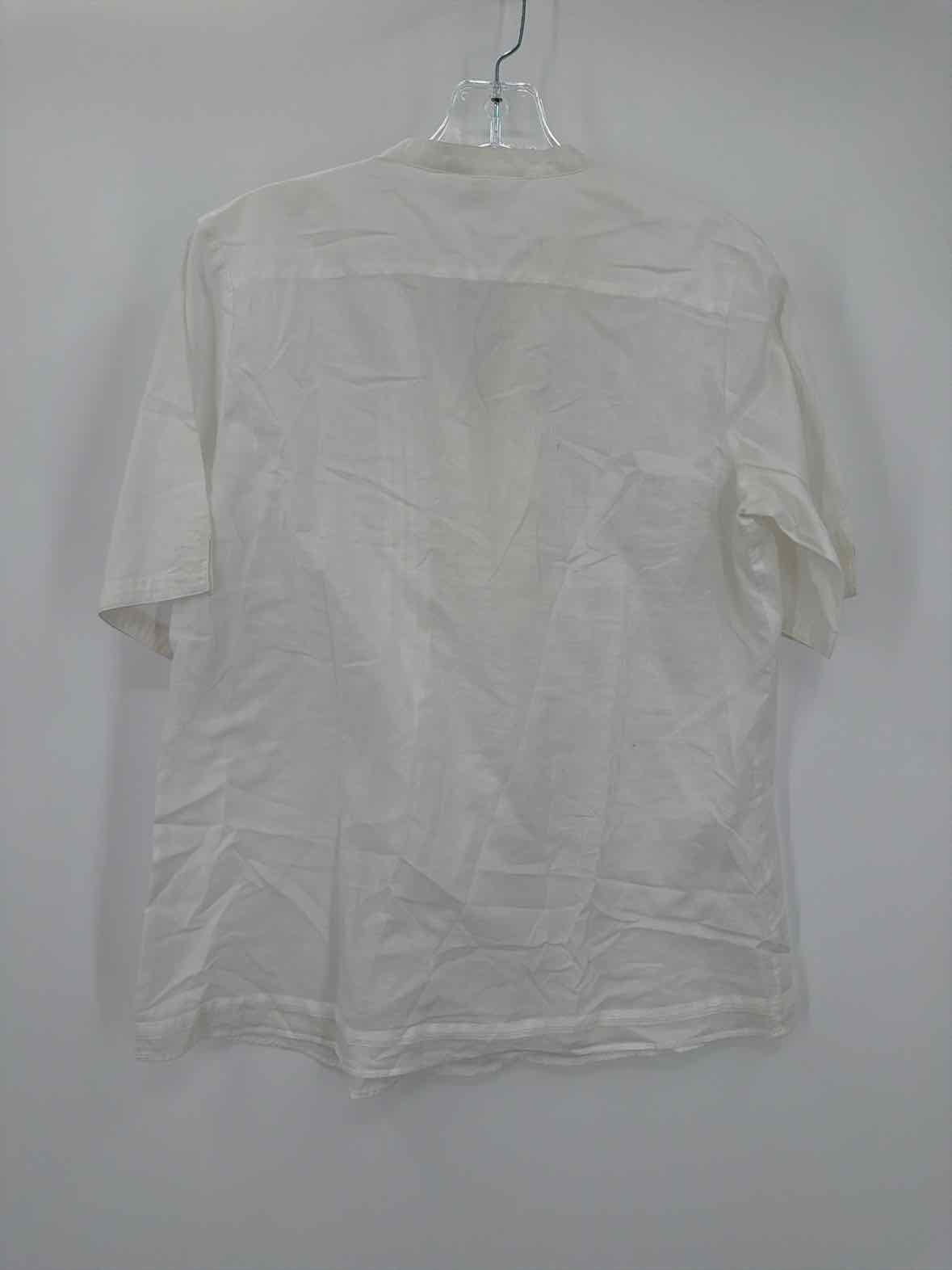 Pre-Owned Banana Republic White Size Large Blouse | True Fashionistas.