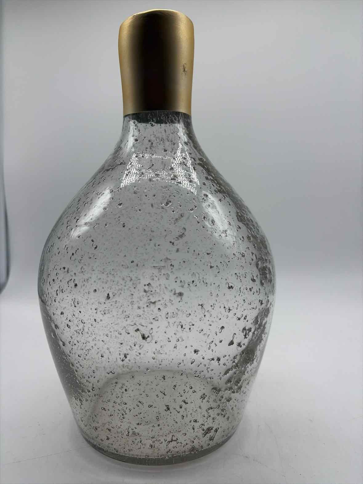 Gold Flecked Glass Bottle | True Fashionistas.
