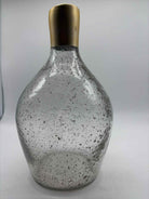 Gold Flecked Glass Bottle | True Fashionistas.
