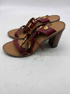 Pre-Owned Valentino Red Size 7.5 Fringe Heels | True Fashionistas.