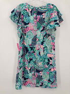 Pre-Owned Lilly Pulitzer Blue Size 6 Short Short Sleeve Dress | True Fashionistas.