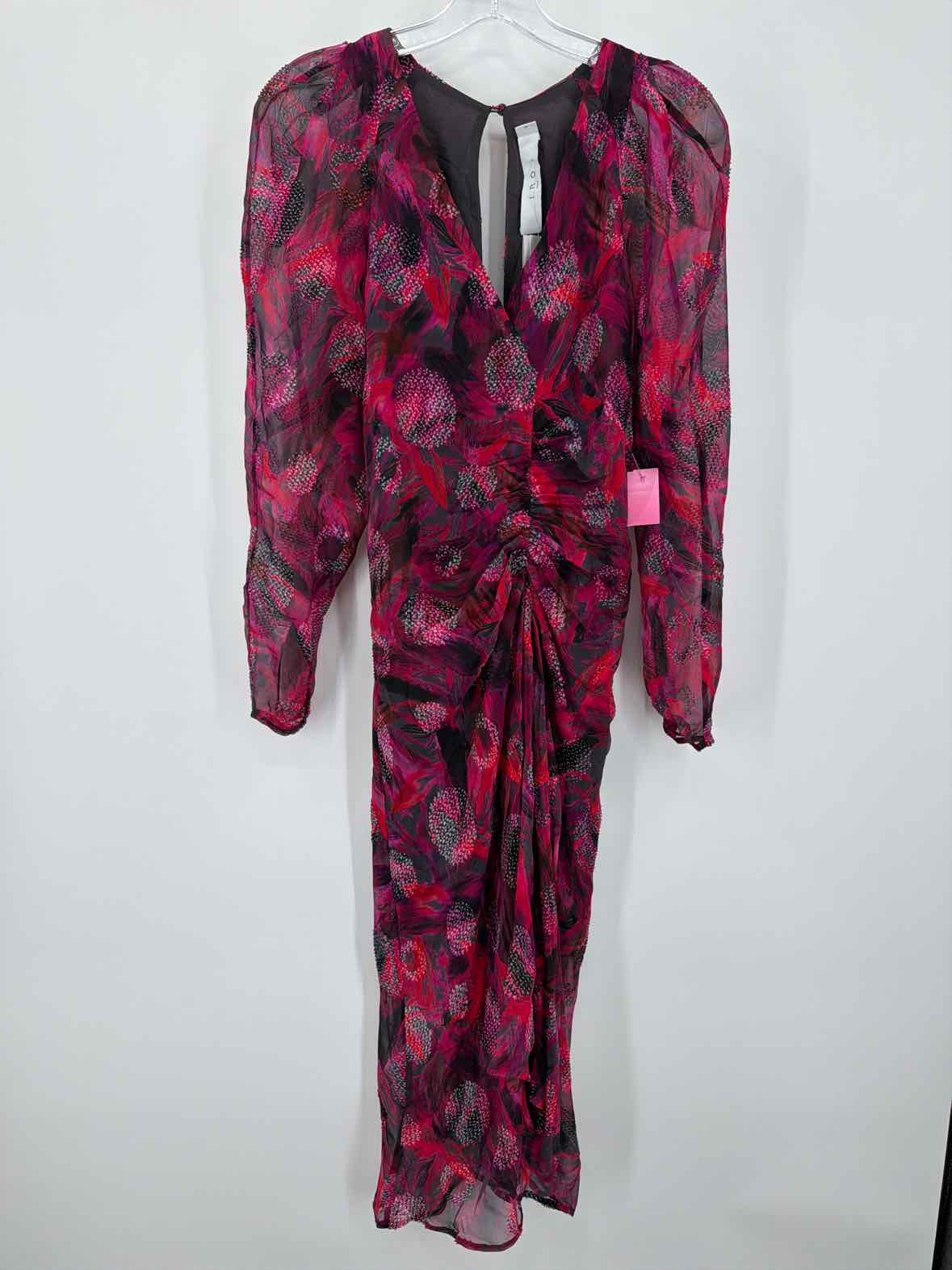 Pre-Owned IRO Pink Size 32/0 Short Long Sleeve Dress | True Fashionistas.