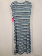 Pre-Owned T By Talbots Blue Size Small Midi Sleeveless Dress | True Fashionistas.