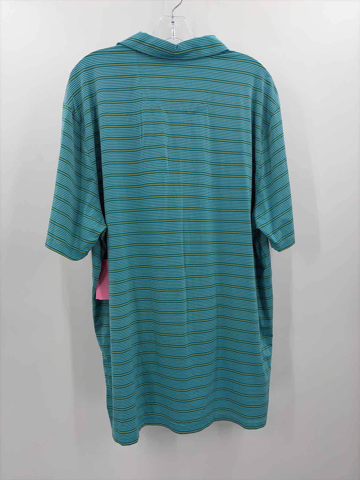 Tommy Bahama Blue Stripe Size XL Men's Polo Shirt | True Fashionistas.