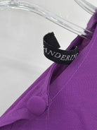 Pre-Owned Wandering Purple Size 40/6 Short Long Sleeve Dress | True Fashionistas.