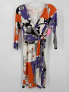 Pre-Owned Maggy London Purple Size 2 Short Long Sleeve Dress | True Fashionistas.