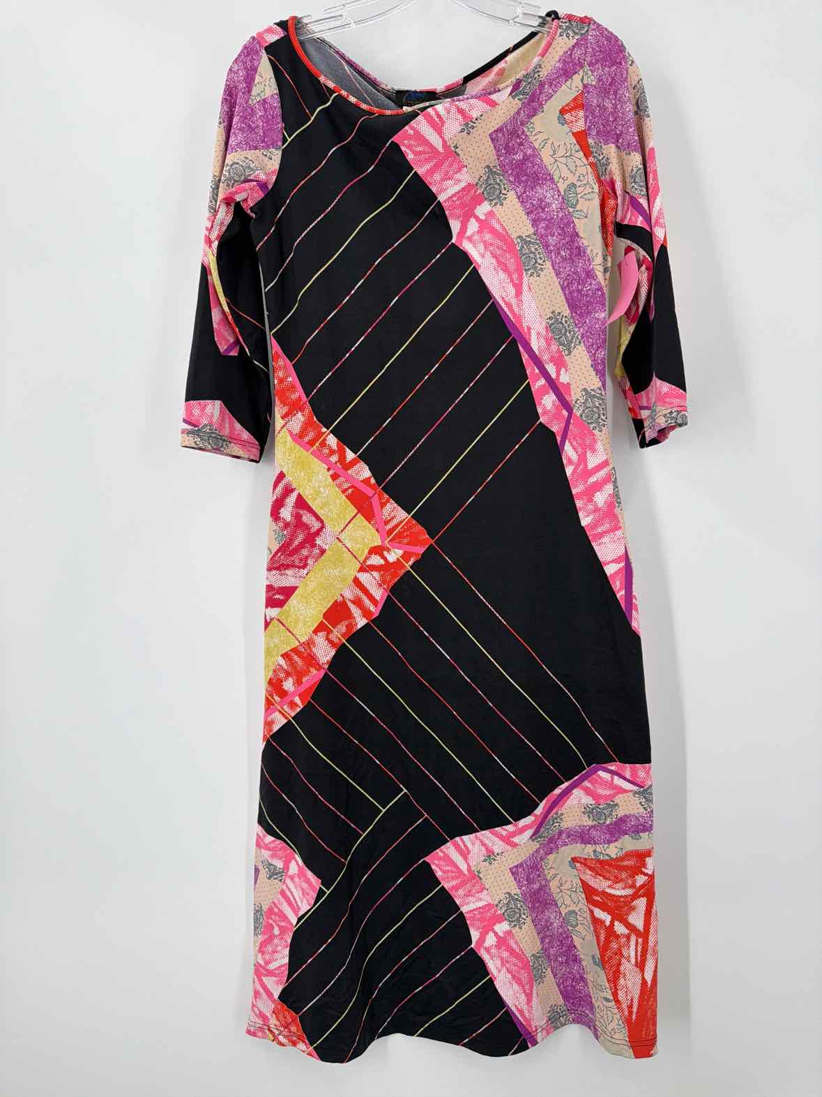 Pre-Owned Christian Lacroix Black Size Medium Long Long Sleeve Dress | True Fashionistas.