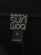 Clara Sun Woo Black Size Large Wide Leg Pull On Pants | True Fashionistas.