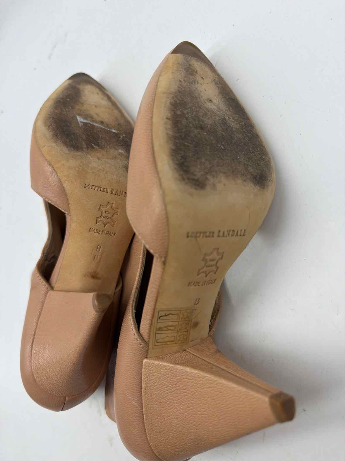 Pre-Owned Loeffler Randall Tan Size 8 Ankle Boot Boots | True Fashionistas.