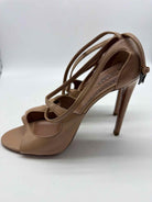 Pre-Owned Alaia Tan Size 38.5 Stiletto Heels | True Fashionistas.