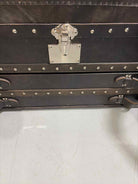 Brown Leather Decorative chest | True Fashionistas.