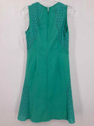 Pre-Owned Akris Punto Green Size 43 Short Sleeveless Dress | True Fashionistas.