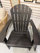 Pollywood Black Composit Outdoor Adarondack Chair | True Fashionistas.