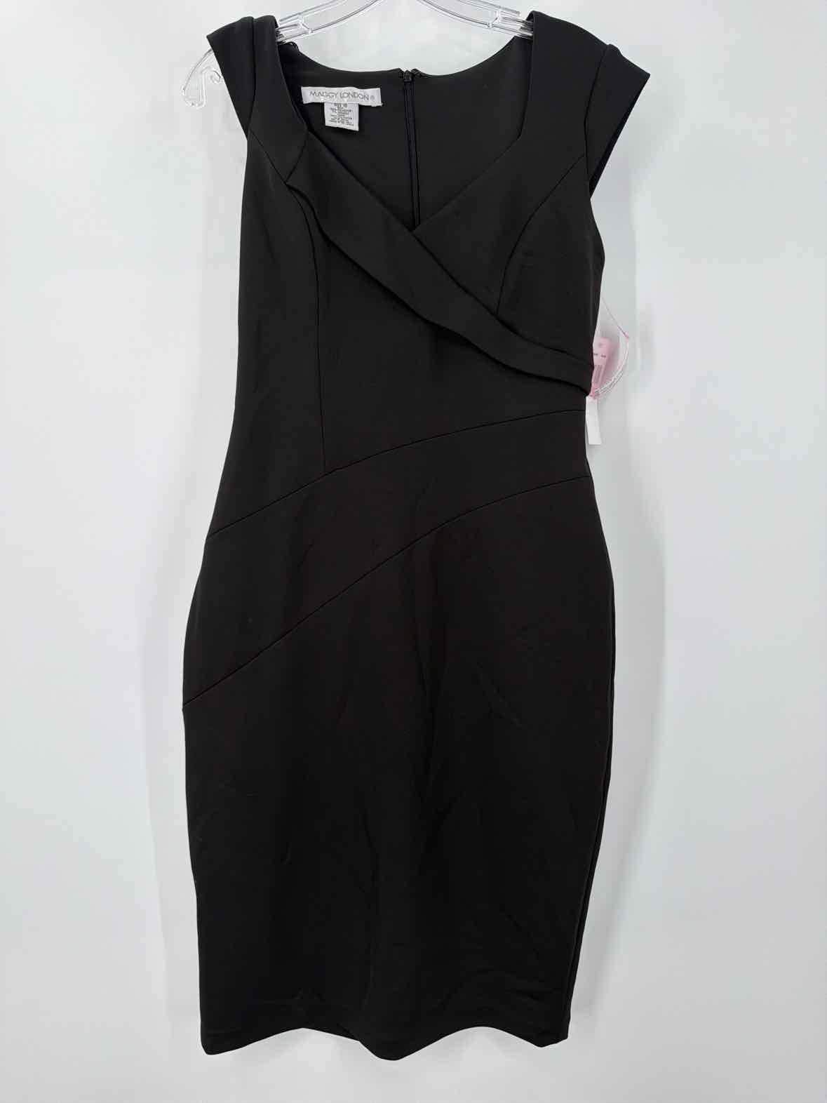 Pre-Owned Maggy London Black Size 10 Short Sleeveless Dress | True Fashionistas.