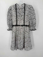 Pre-Owned Monique Lhullier White Size 0 Lace Cocktail Short Long Sleeve Dress | True Fashionistas.