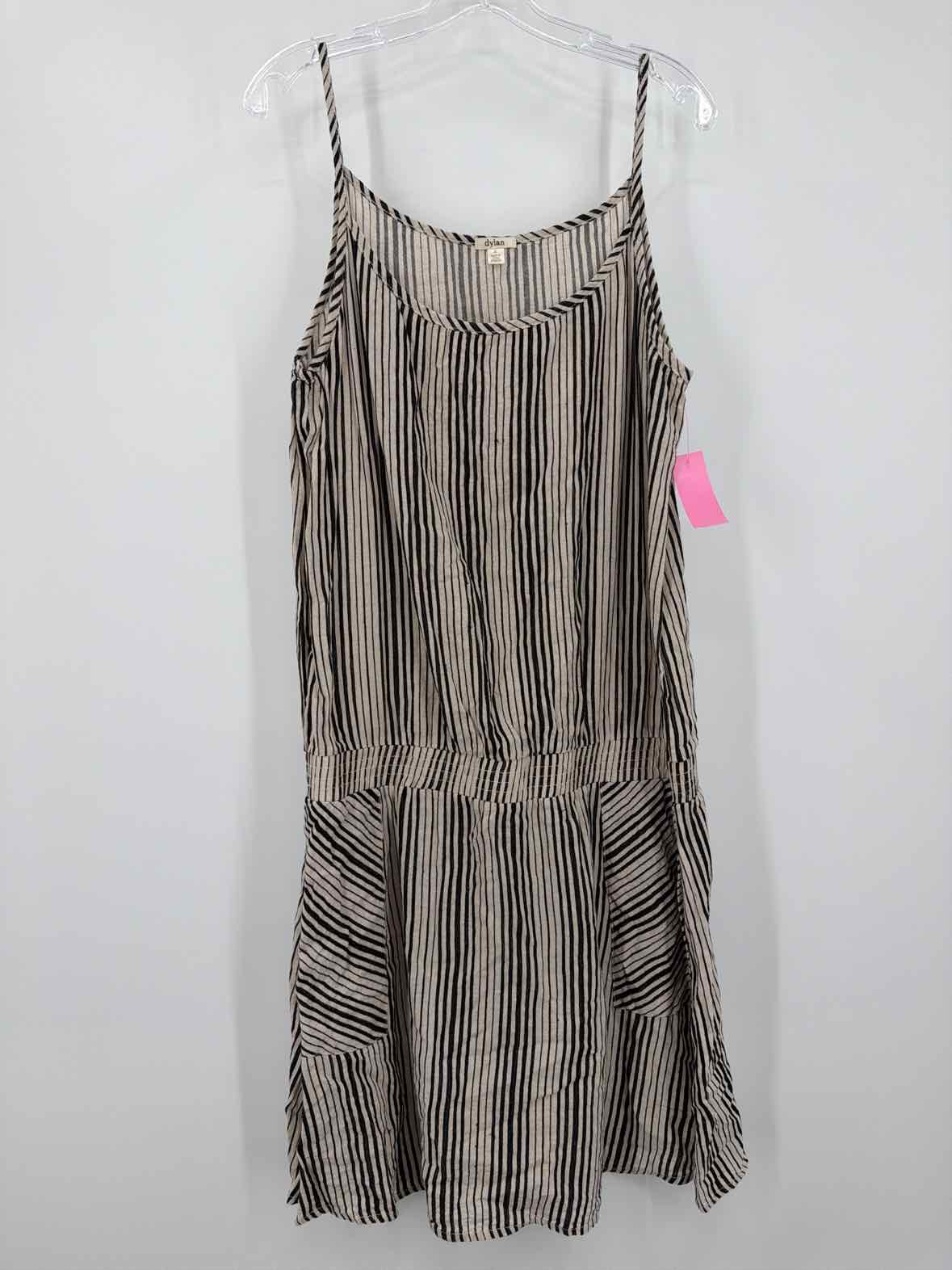 Pre-Owned Dylan Tan Size XL Short Sleeveless Dress | True Fashionistas.