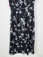 Pre-Owned Equipment Navy Size Medium Long Sleeveless Dress | True Fashionistas.