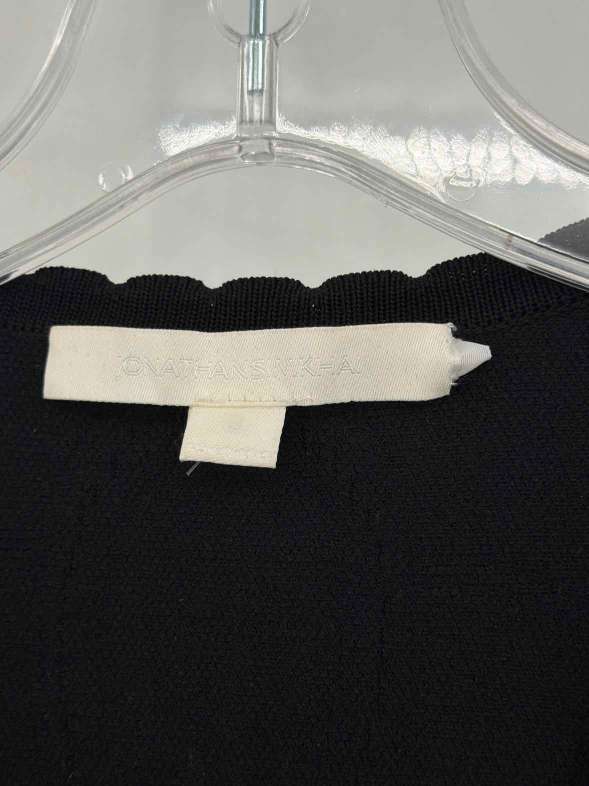 Pre-Owned Jonathan Simkhai Black Size Medium Cardigan Sweater | True Fashionistas.